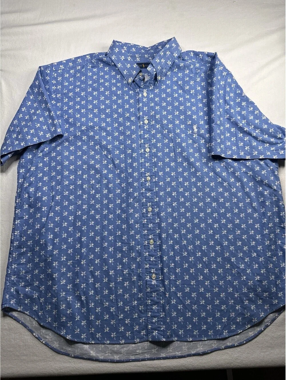 Ralph Lauren Floral Polo Big And Tall shirt 2XL